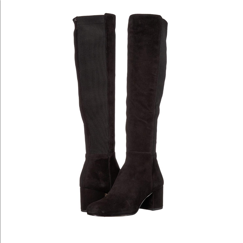 Sam Edelman Valda Knee High Boots 9.5 Black